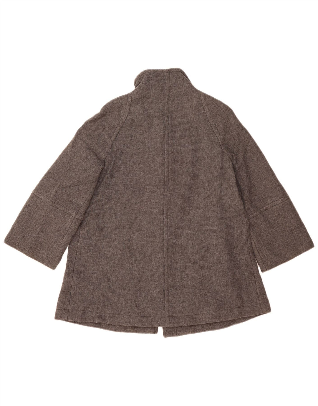 Damski płaszcz oversize Zara UK 10 Small, szara wełna