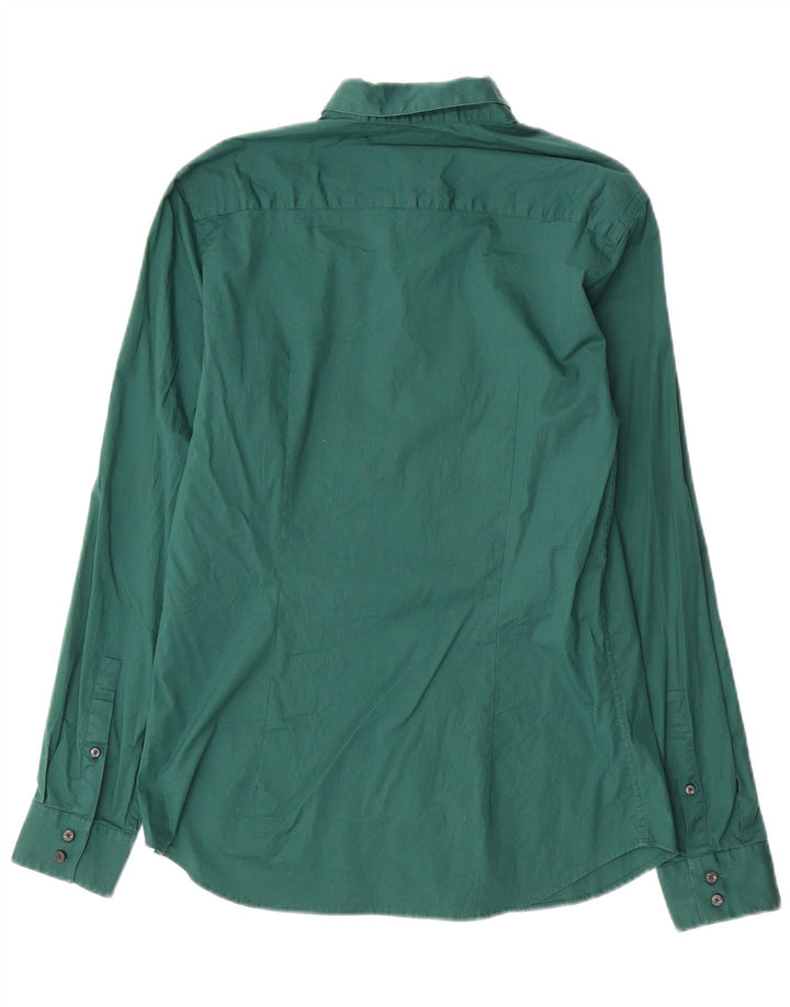 Koszula męska slim fit CALVIN KLEIN, duża, zielona