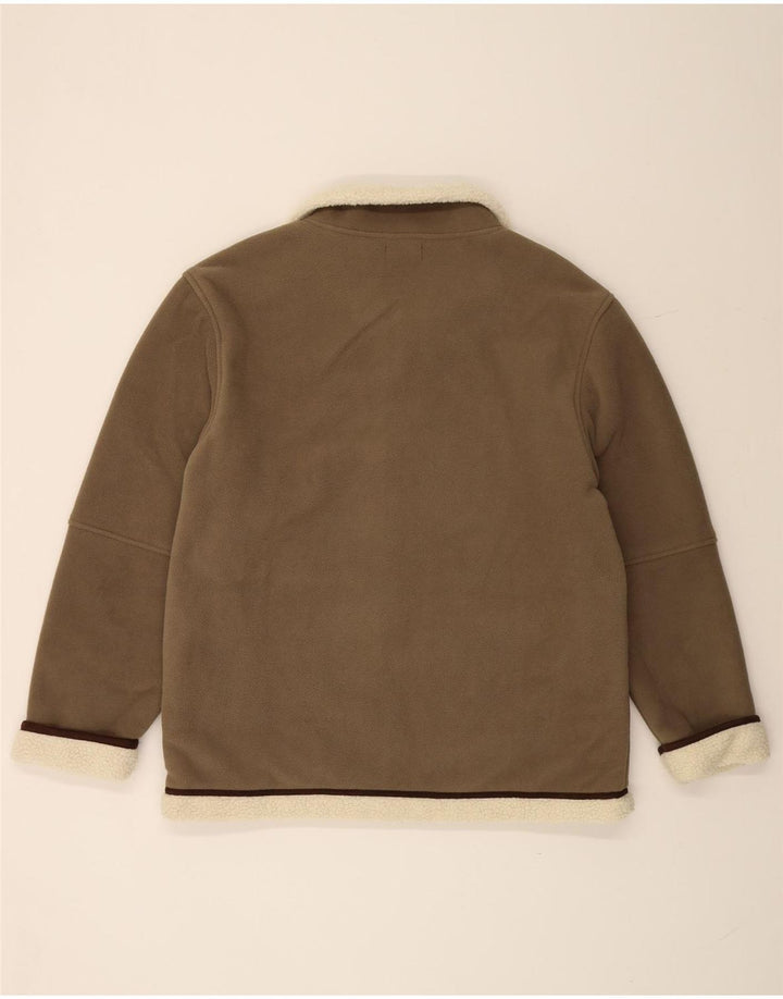 KLEPPER Męska kurtka polarowa Sherpa IT 56 3XL Khaki Poliester