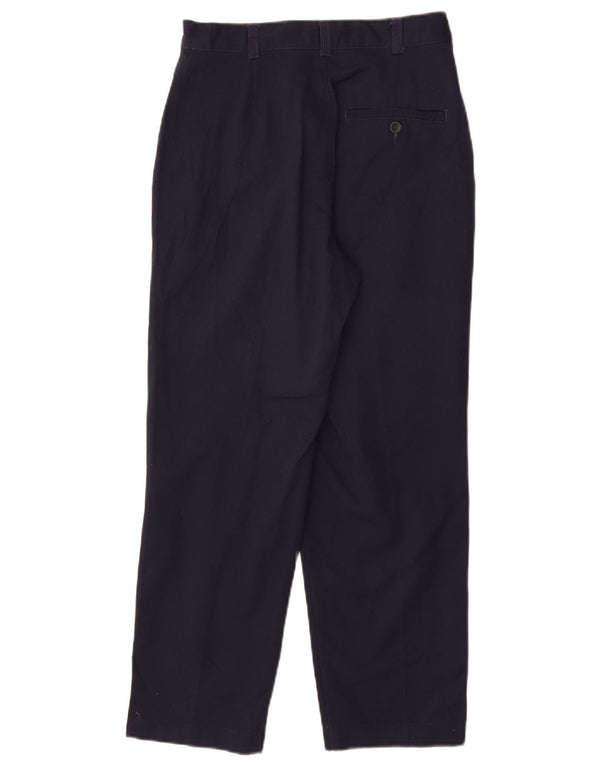 Damskie spodnie chino z wysokim stanem DOCKERS US 4 Small W26 L26 granatowe