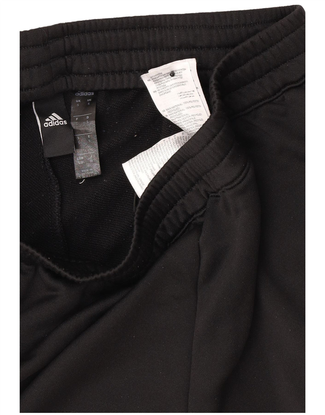 Męskie spodnie dresowe Adidas Aeroready, małe, czarne, poliestrowe