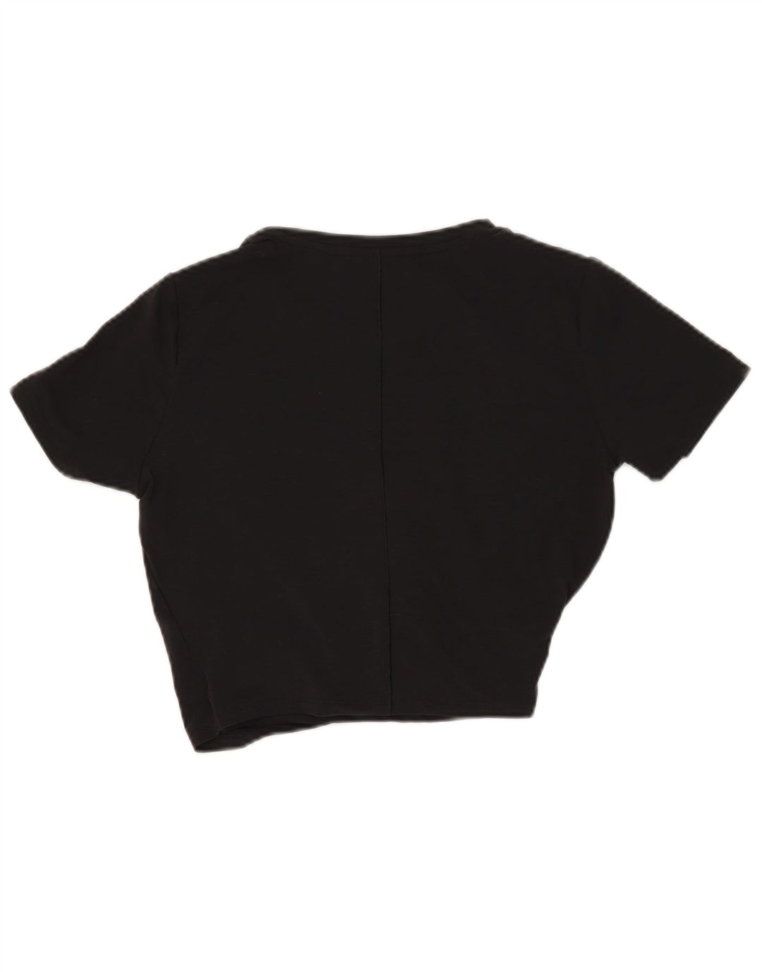 Damski T-shirt Nike Dri Fit Crop Top UK 10, mały, czarny poliester