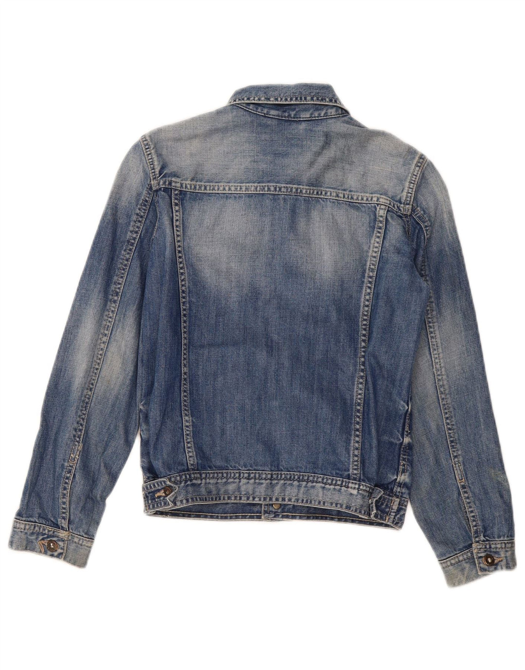 PEPE JEANS Chłopięca kurtka dżinsowa 9-10 lat, niebieska, bawełniana