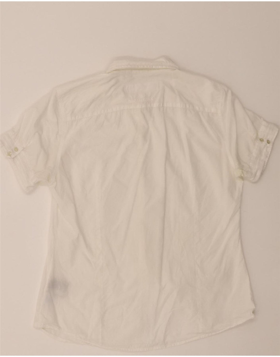 NORTH SAILS Womens Short Sleeve Shirt UK 16 Large White Cotton Vintage North Sails and Second-Hand North Sails from Messina Hembry 