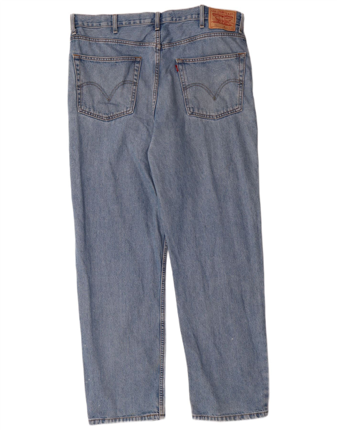 Męskie jeansy LEVI'S 550 o swobodnym kroju W40 L32, niebieska bawełna