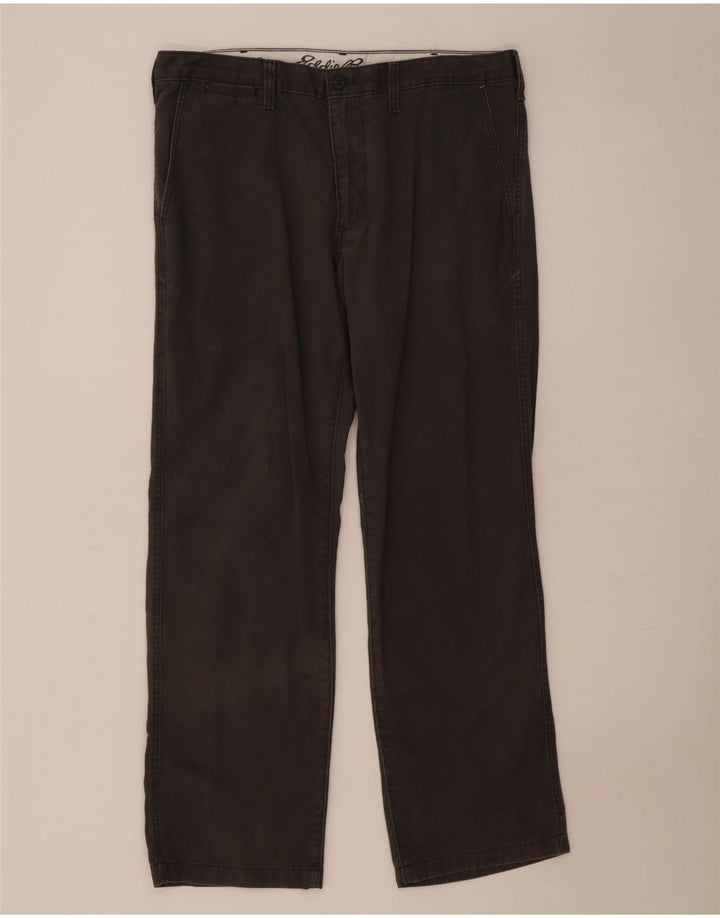 Spodnie męskie Eddie Bauer Legend Straight Chino W36 L32 Szare