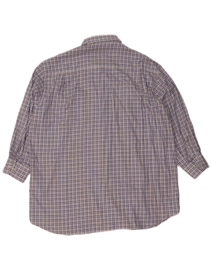 Męska koszula żeglarska Paul & Shark 2XL, bawełniana niebieska kratka