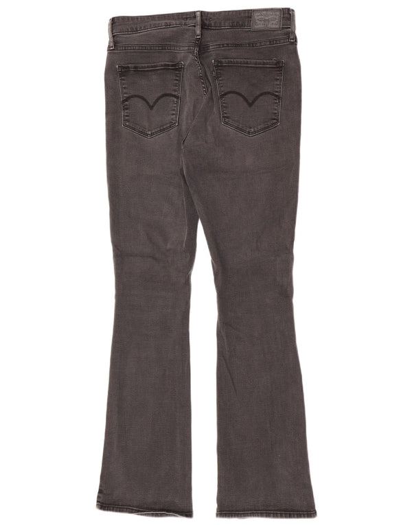 Damskie jeansy Levi's 725 z wysokim stanem Bootcut W32 L32 Szara bawełna
