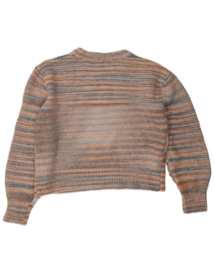 Marks & Spencer Damski sweter z dekoltem w łódkę, UK 14, średni wielokolorowy