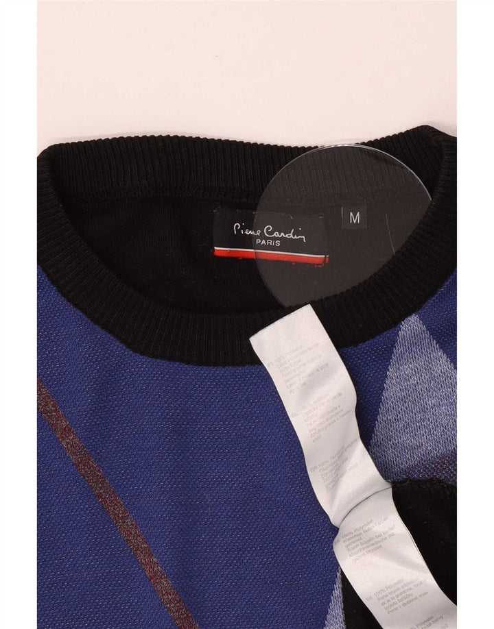 Męski sweter z okrągłym dekoltem Pierre Cardin, średni, wielokolorowy