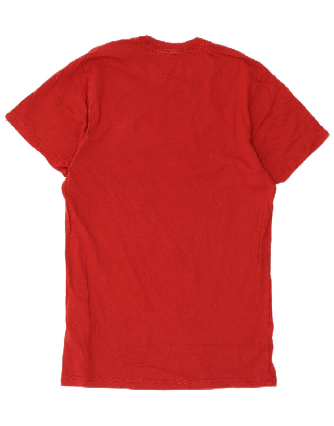 Męski T-shirt z grafiką Vans o dopasowanym kroju, mały, czerwony, bawełniany