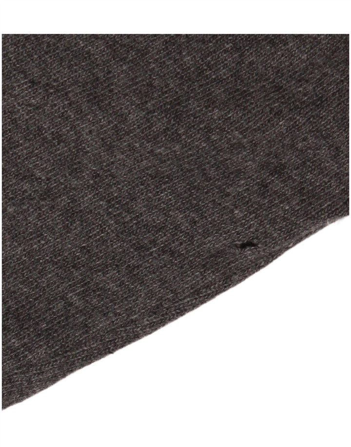 Sweter chłopięcy BARBOUR z szalowym dekoltem 15-16 lat 2XL Szary Fair Isle Wool