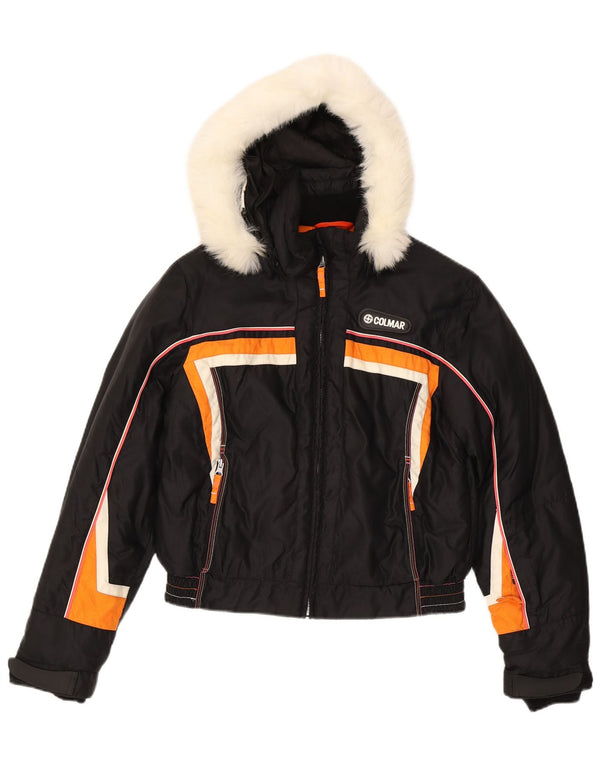 Damska kurtka wiatrówka z kapturem Colmar EU 44 2XL w kolorze czarnym