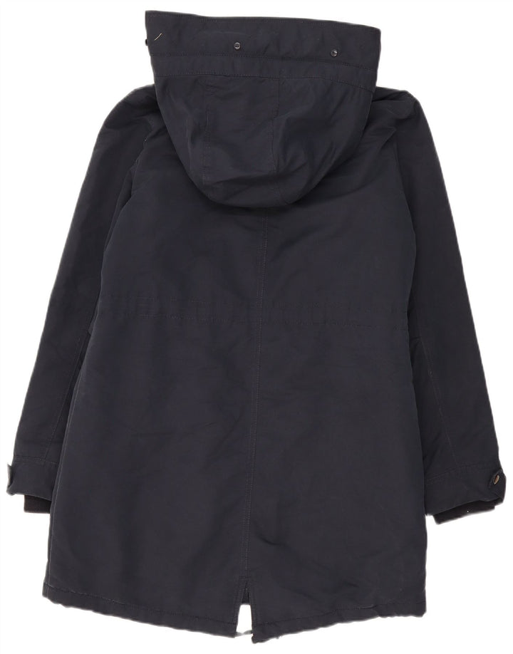 Damska kurtka Sherpa Parka z kapturem Marks & Spencer UK 12, średni granat