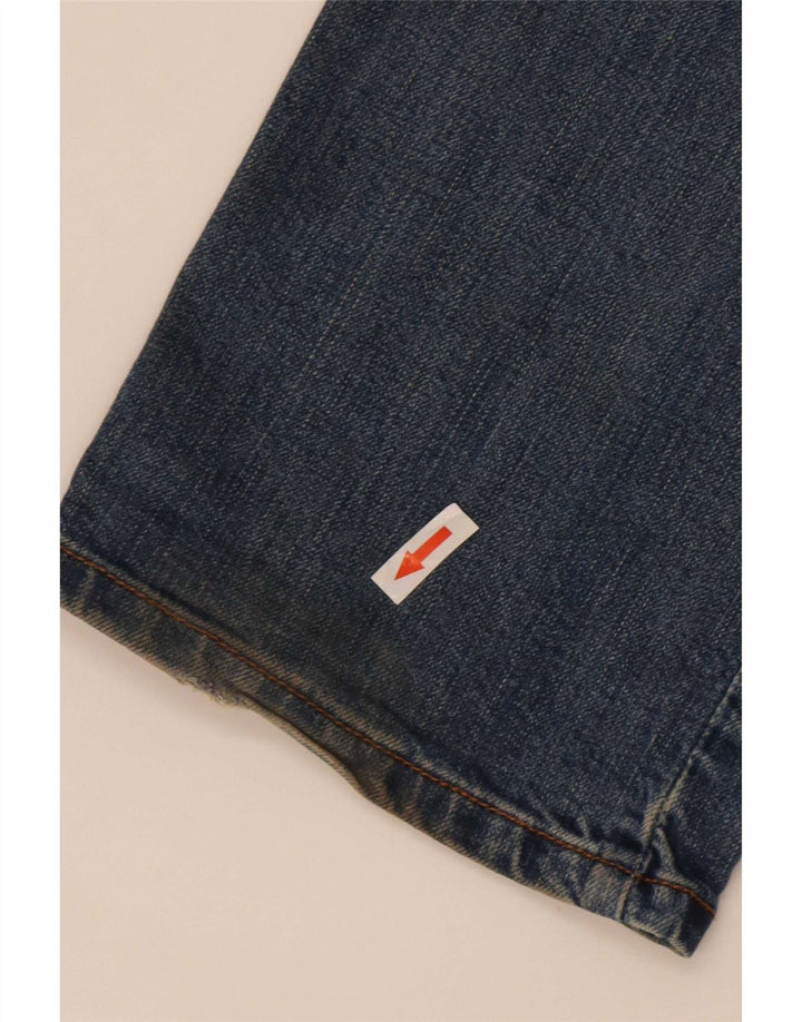 Damskie proste dżinsy Levi's W28 L32 Niebieskie bawełniane