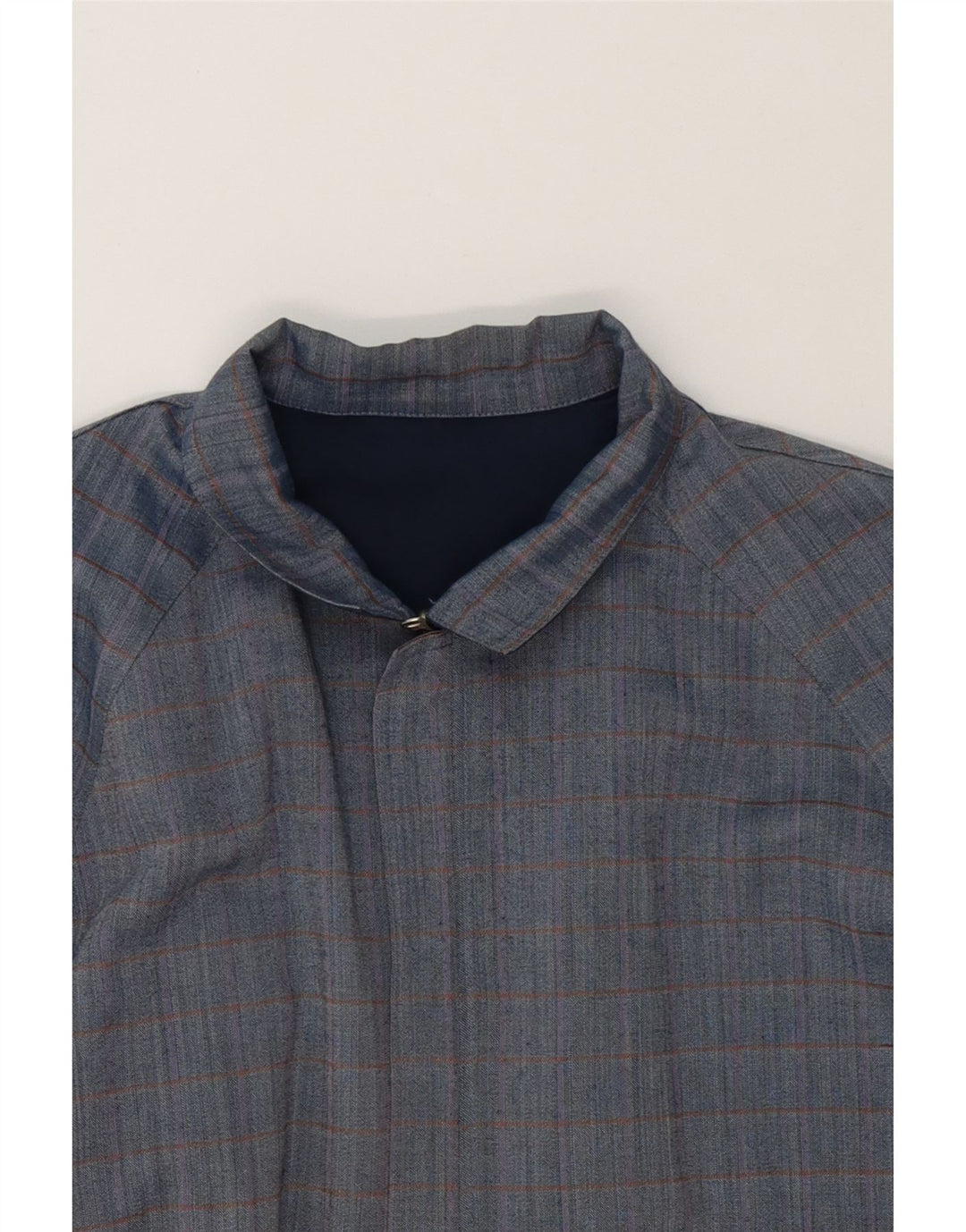 VINTAGE Mens Reversible Jacket UK 42 XL Grey Vintage Vintage and Second-Hand Vintage from Messina Hembry 