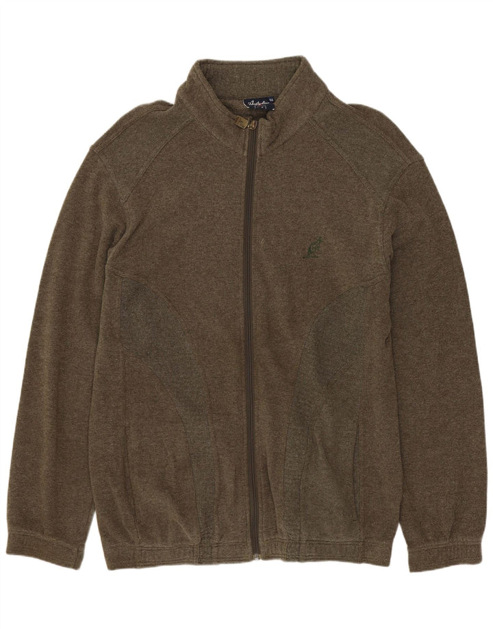 AUSTRALIJSKA L'ALPINA Męska kurtka dresowa IT 52, duża bawełna khaki