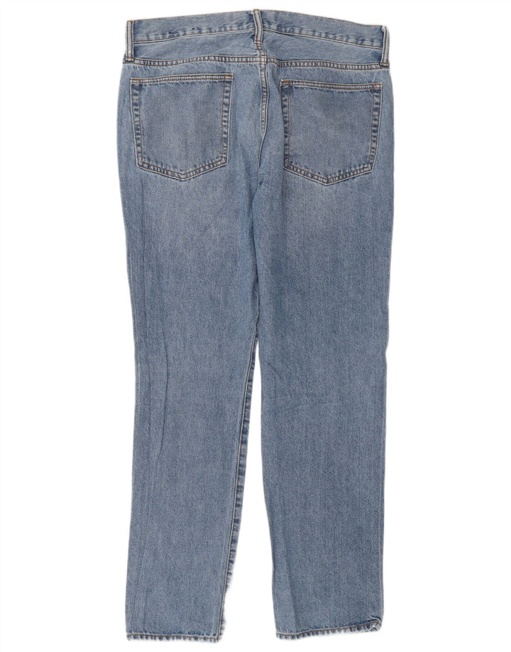 Męskie jeansy Gap Slim W34 L32 Niebieskie, bawełniane