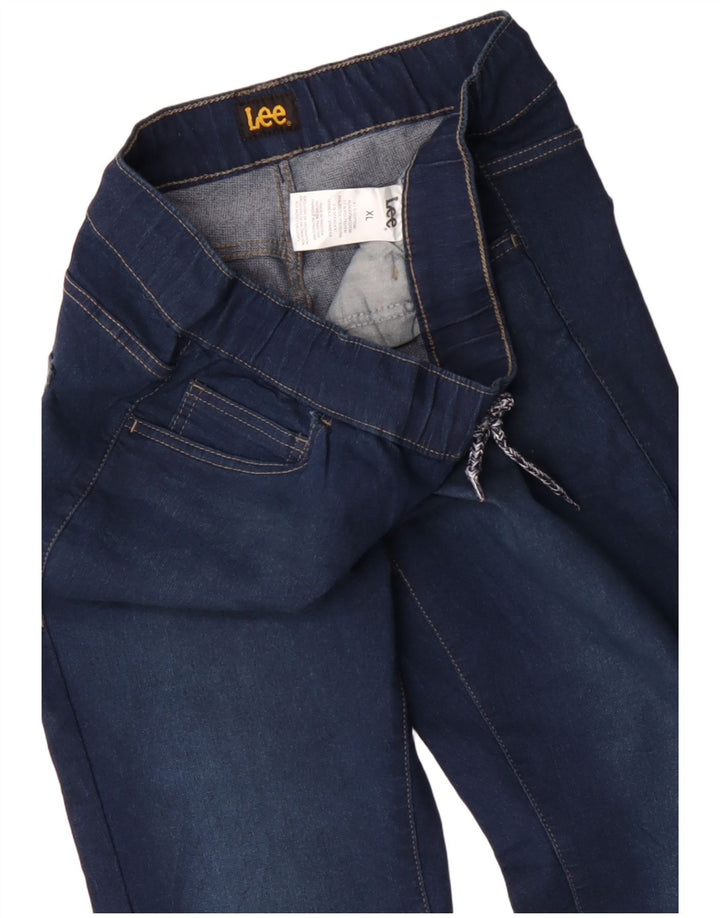 Damskie jeansy Lee Skinny XL W38 L33, niebieskie, bawełniane