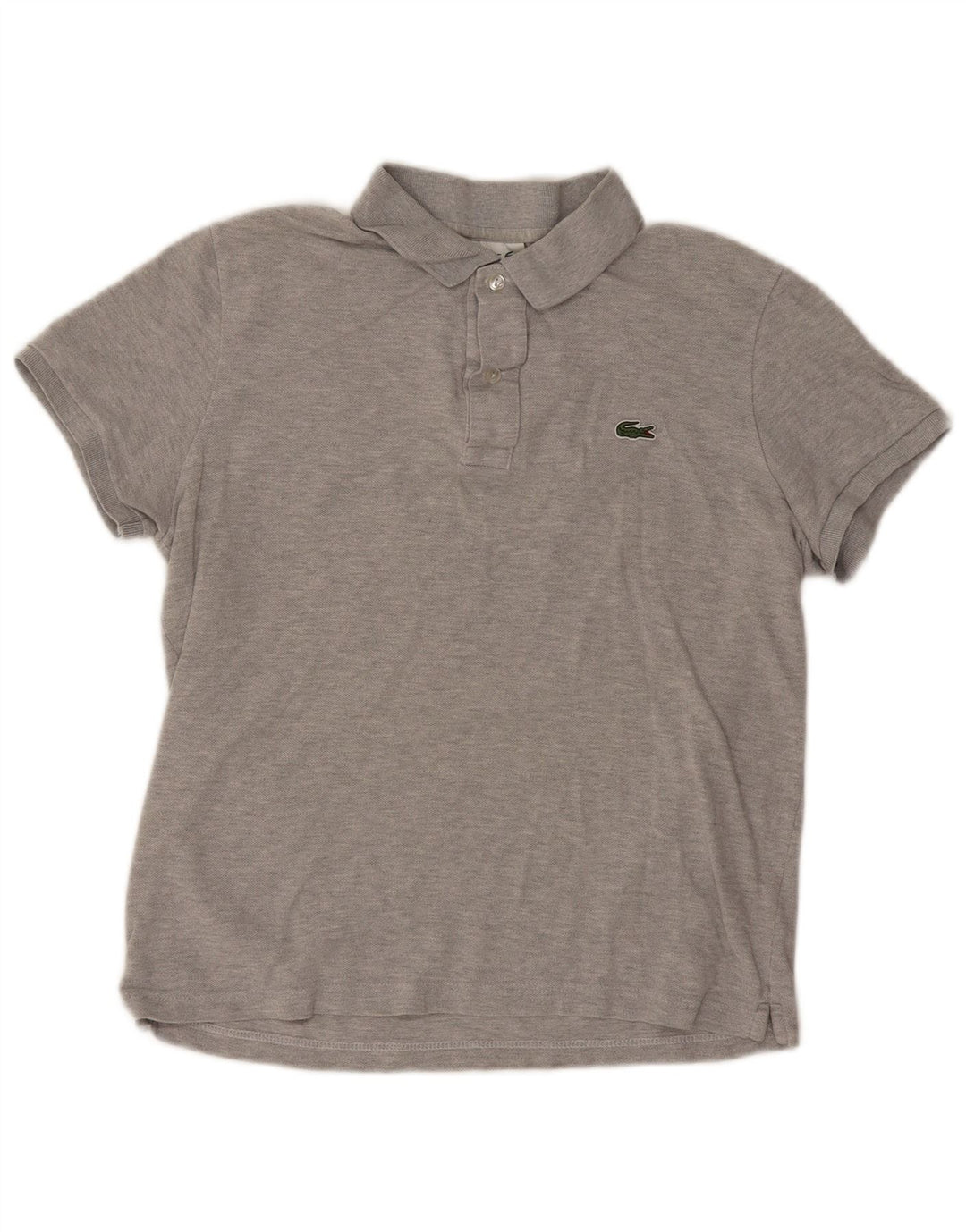 Męska koszulka polo Lacoste Slim Fit, rozmiar 4, średnia szara bawełna