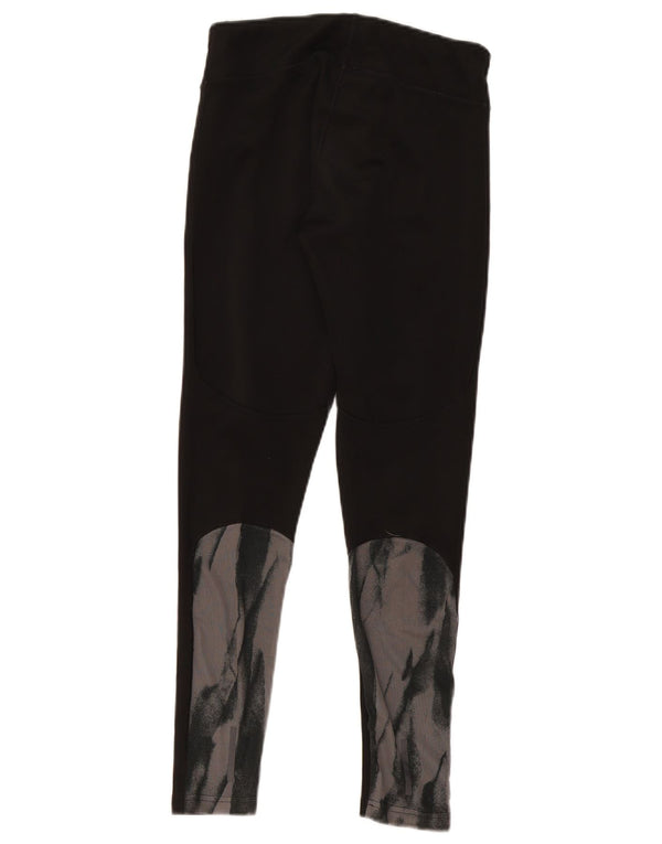 Damskie legginsy Adidas Climalite UK 8/10 Small Black Tie Dye Poliester