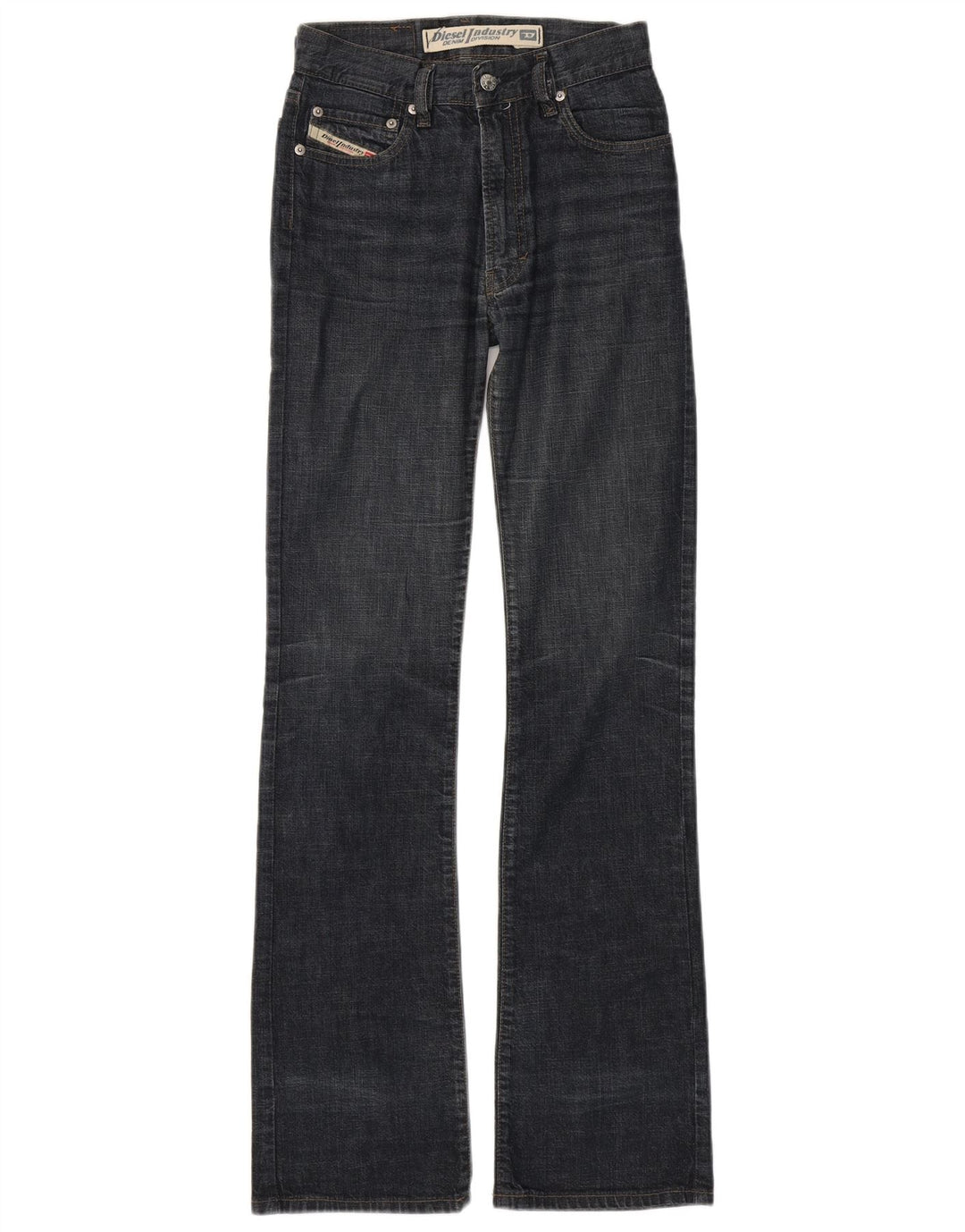 DIESEL Damskie jeansy Bootcut W26 L33 Granatowe, bawełniane