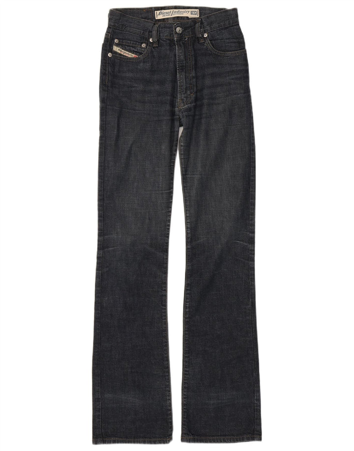 DIESEL Damskie jeansy Bootcut W26 L33 Granatowe, bawełniane