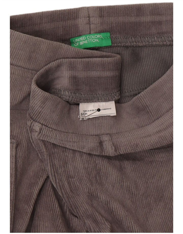 Legginsy damskie Benetton UK 10 małe, szare, bawełniane