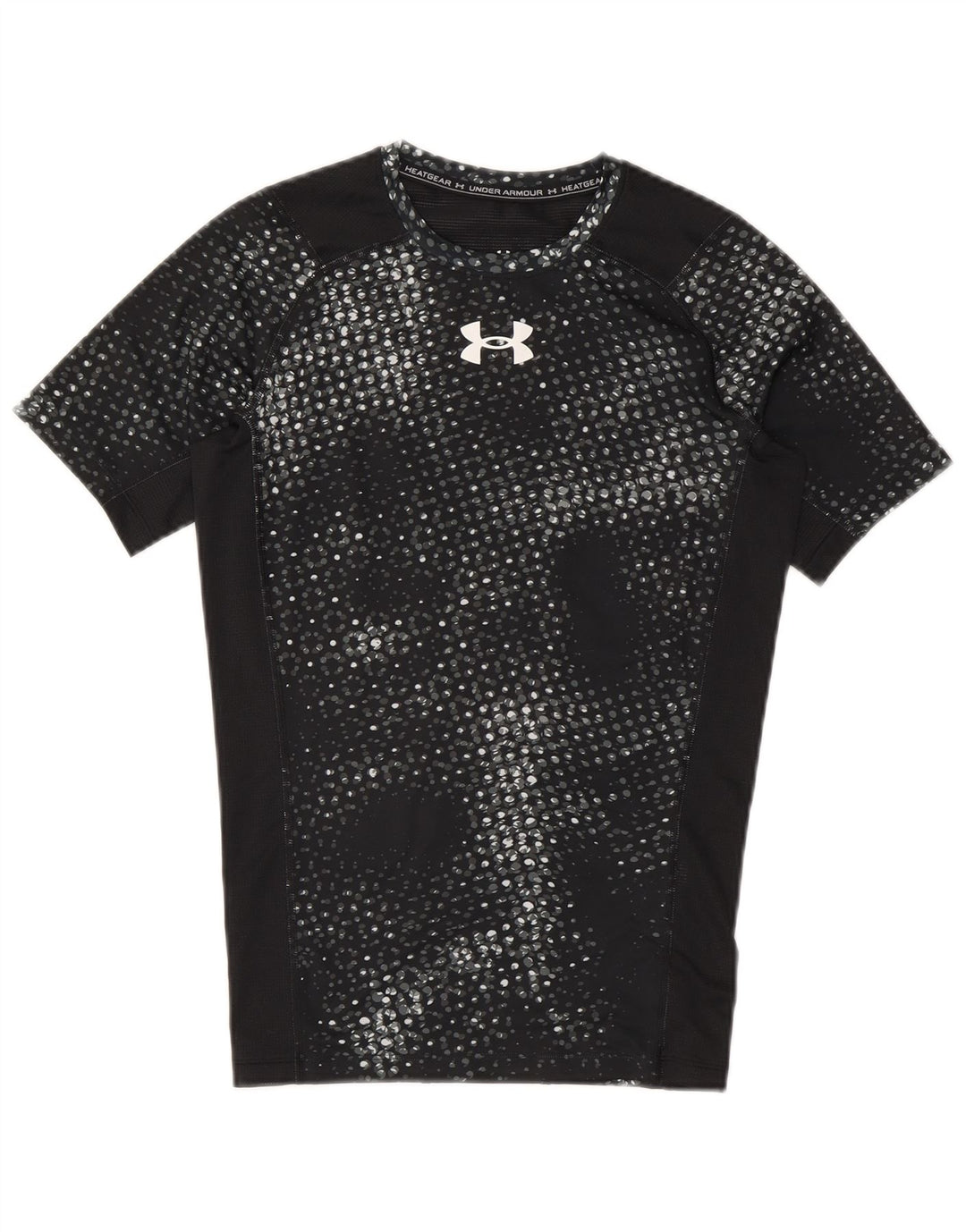 Damska koszulka z grafiką Under Armour Top UK 12, średni czarny poliester