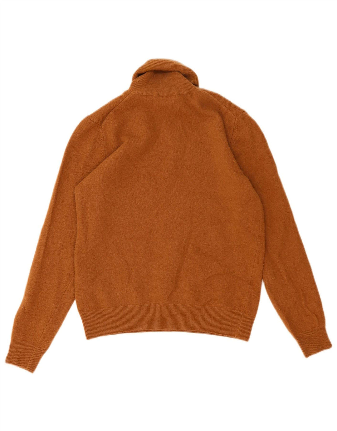 Damski sweter z golfem Benetton UK 12, średni brąz