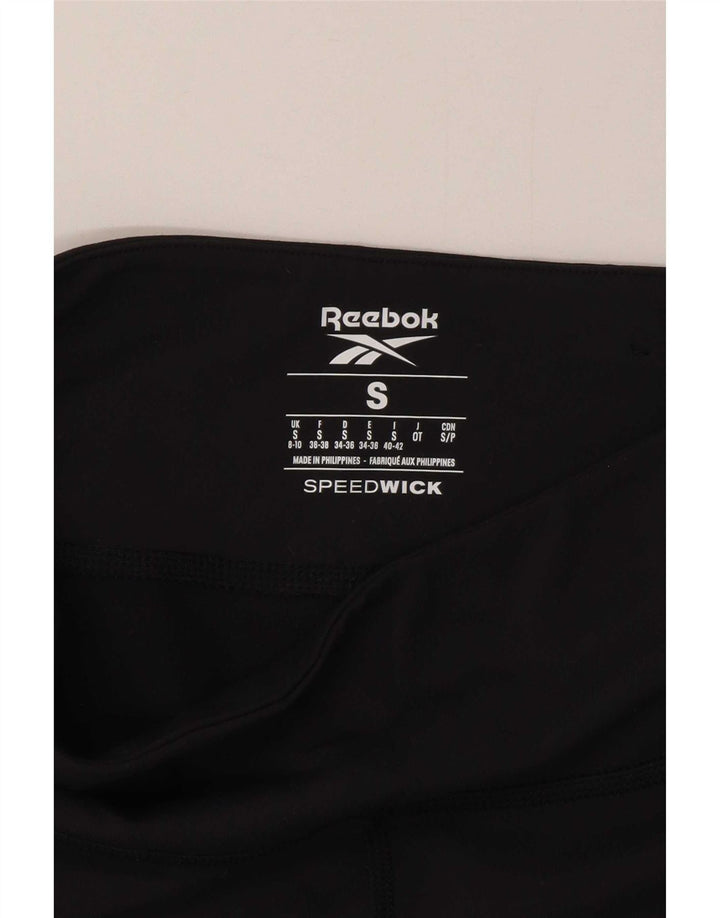 Damskie legginsy Reebok Capri UK 8/10, małe czarne
