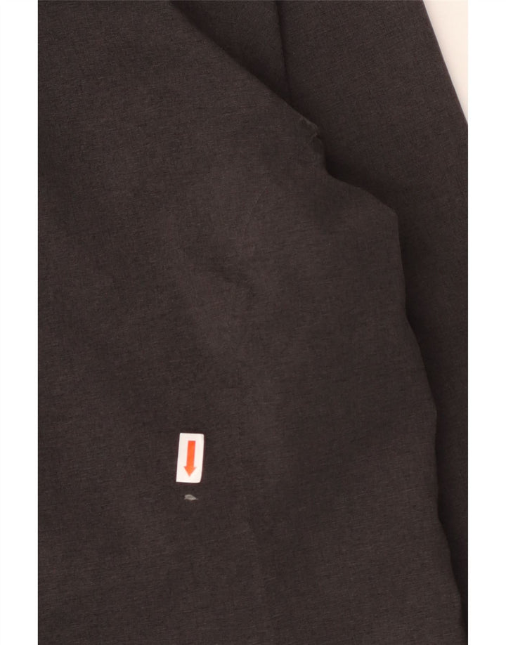 Damska kurtka przeciwdeszczowa z kapturem THE NORTH FACE UK 14, średni szary poliester