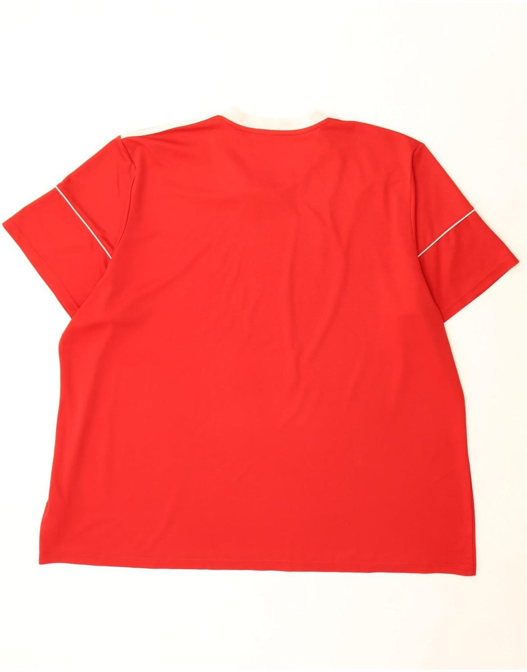 Adidas Męski T-shirt Aeroready Top 3XL Czerwony Poliester