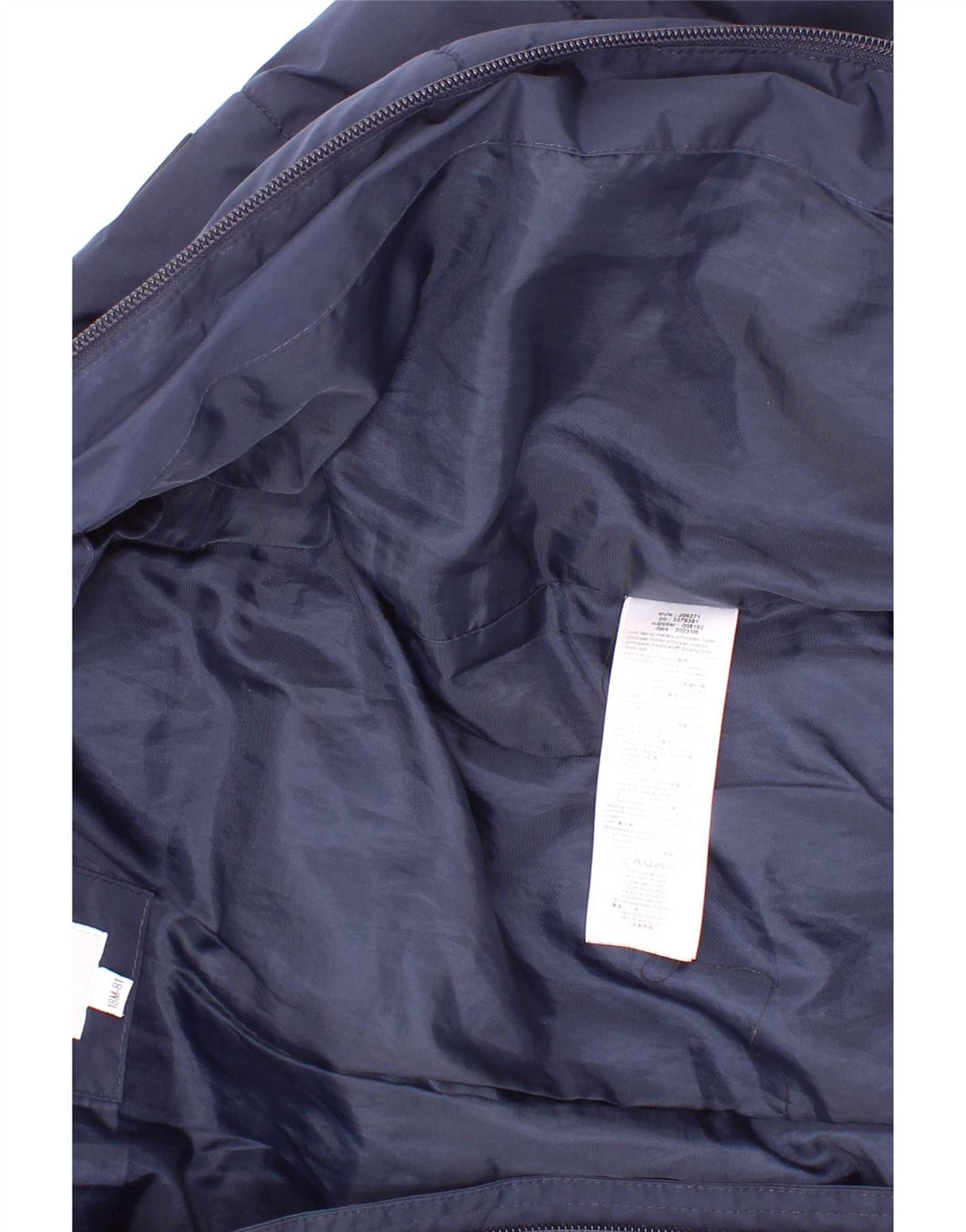Hugo Boss Baby Boys Ocieplana kurtka z kapturem 18-24 miesięcy Granatowy poliester