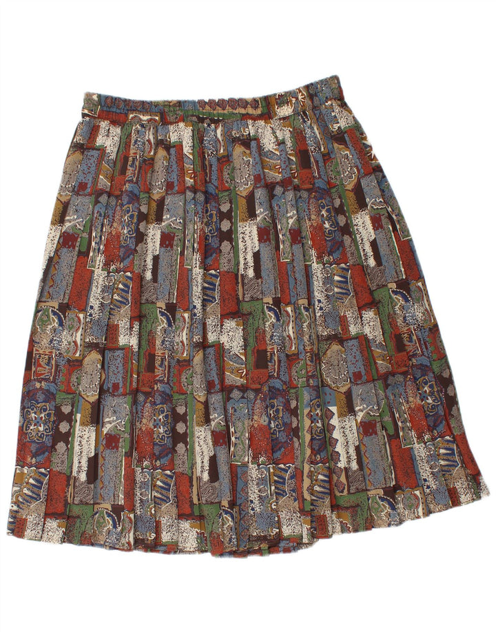 Damska plisowana spódnica Canda EU 46 XL W32 Wielobarwny patchwork