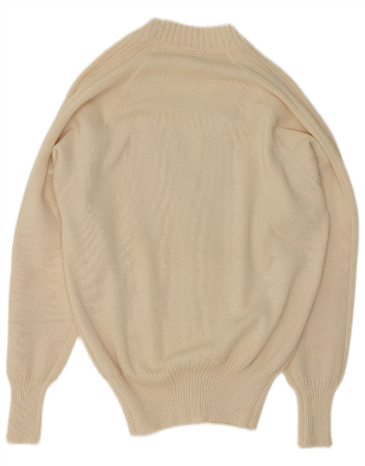 Sweter damski Wubken EU 48 2XL Off White Poliakryl