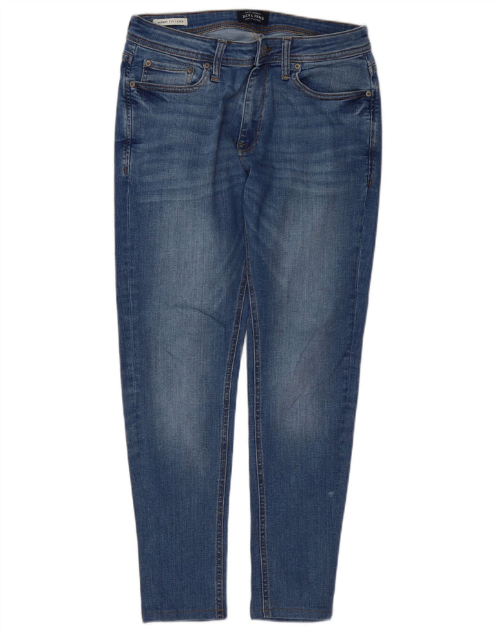 Jeansy męskie Jack & Jones Liam Skinny W30 L27 Niebieskie