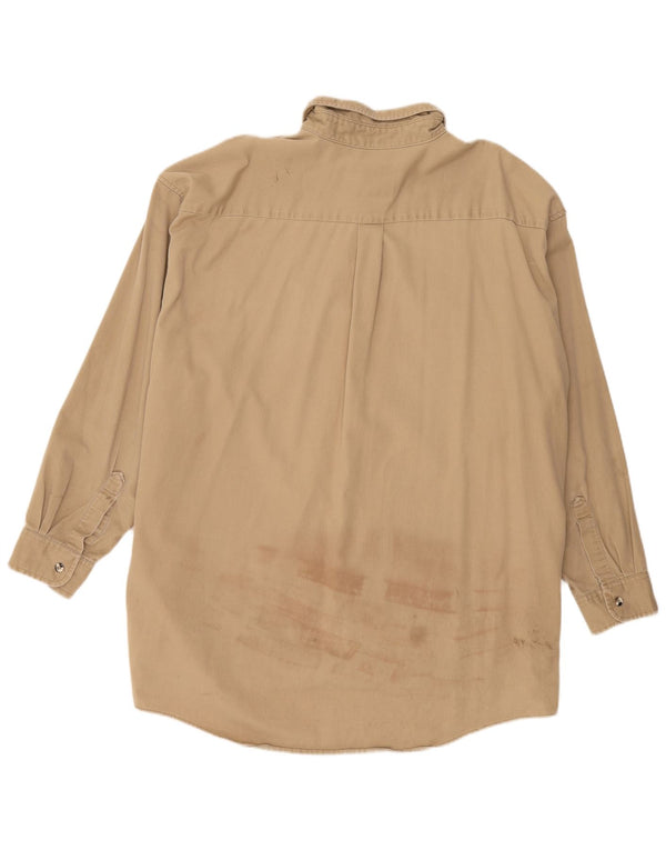 Koszula męska Wrangler 3XL beżowa, bawełniana