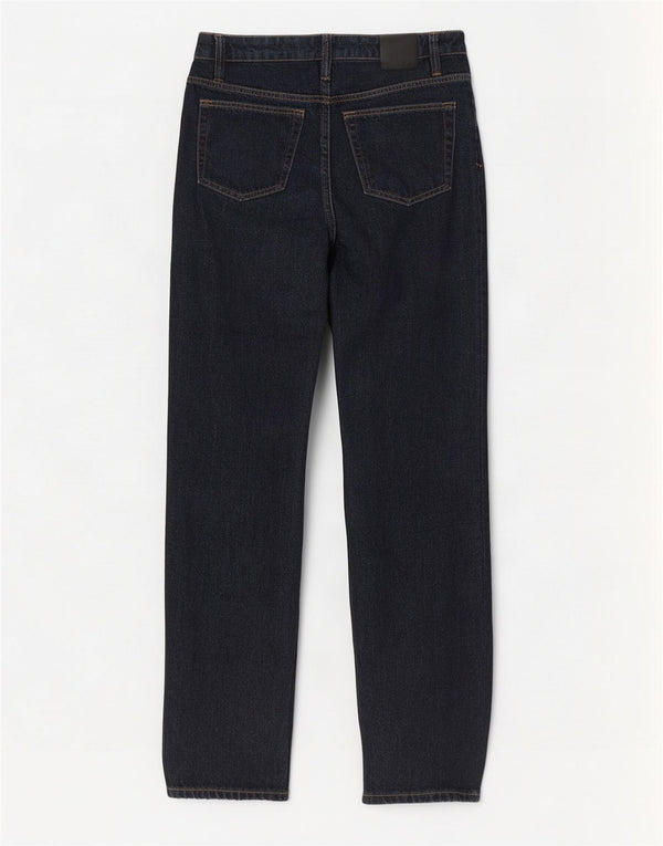 Jeansy Massimo Dutti Damskie Mid Rise Straight EU 34 2XS W24 L29 Granatowe