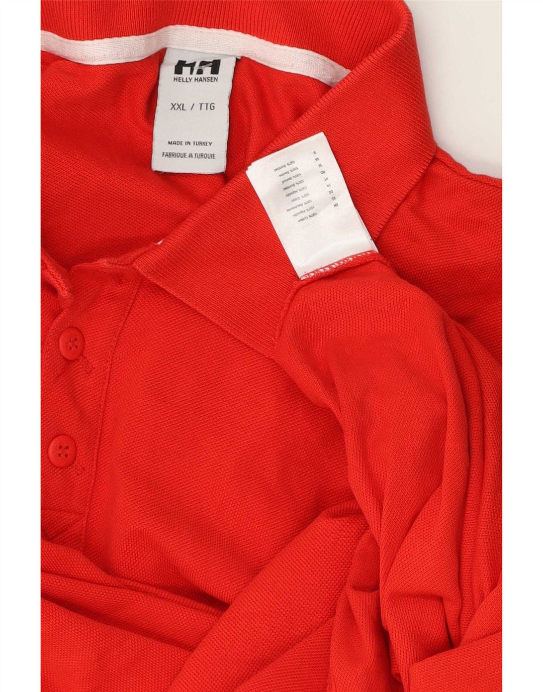 Męska koszulka polo Helly Hansen 2XL, czerwona, bawełniana