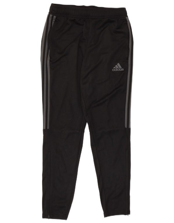 Męskie spodnie dresowe Adidas Aeroready, średni czarny poliester