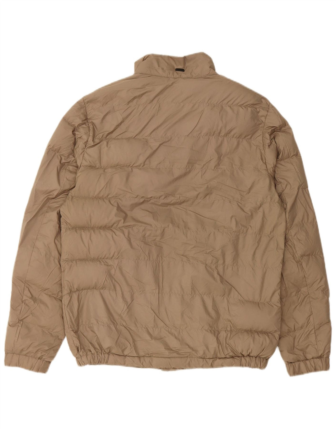 Męska ocieplana kurtka Massimo Dutti UK 36 Small Beżowy Poliester