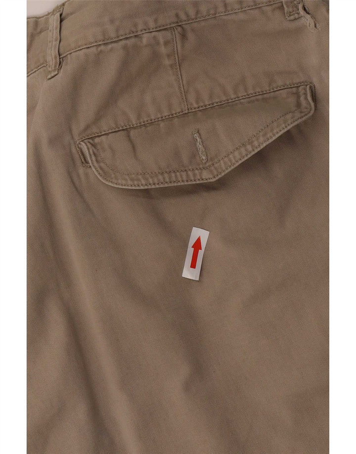 Spodenki męskie Gap Pegged Chino W34, duże, beżowe, bawełniane
