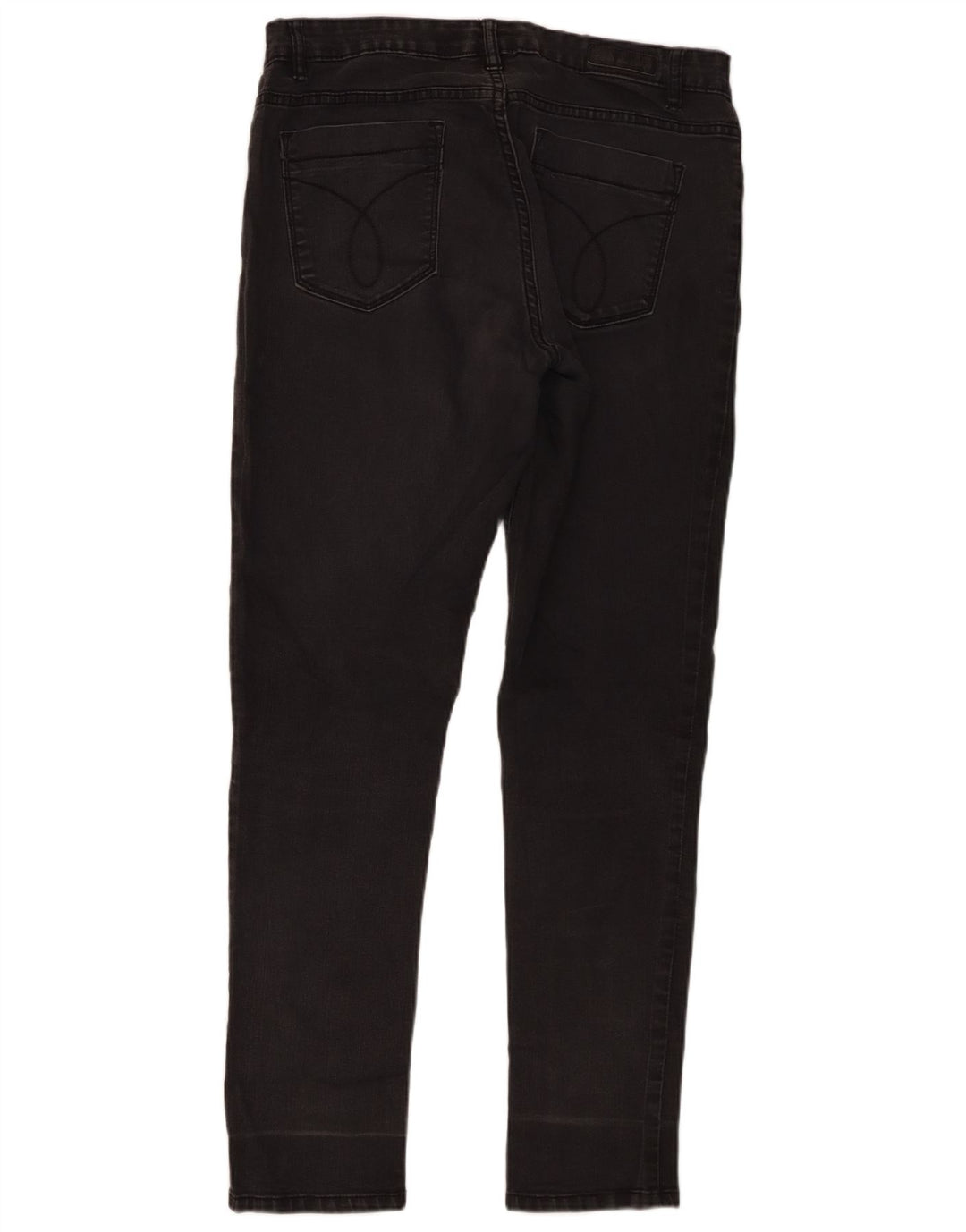 Damskie leginsy Calvin Klein US 14 Large W32 L30 Szara bawełna