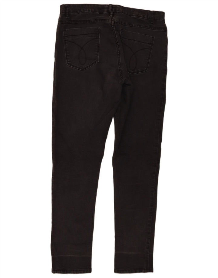 Damskie leginsy Calvin Klein US 14 Large W32 L30 Szara bawełna