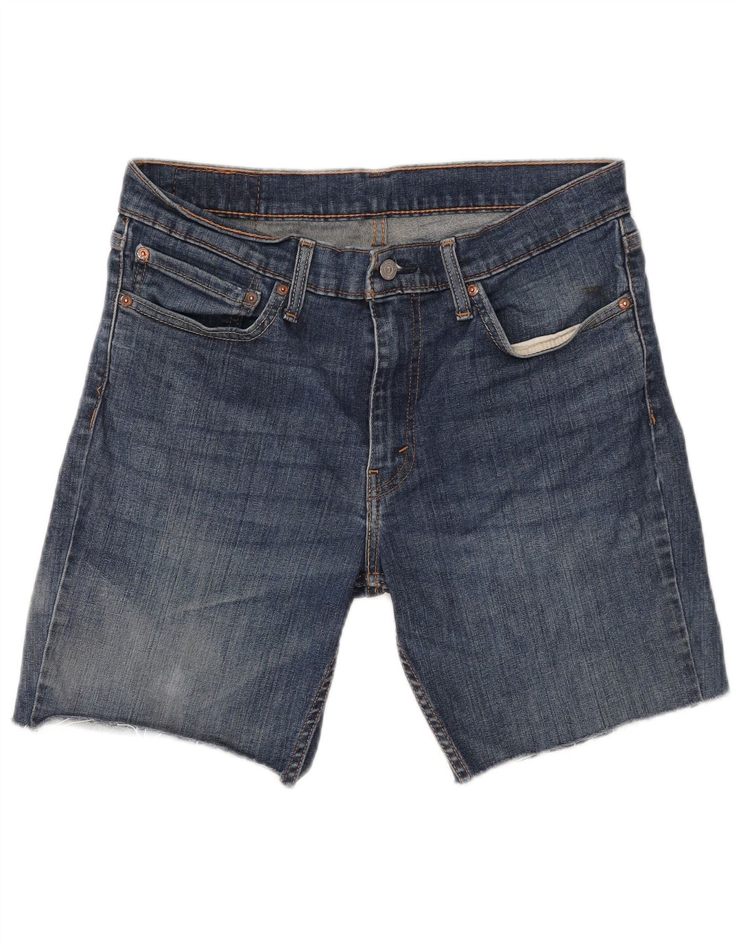 Męskie spodenki jeansowe LEVI'S 511 W34, duże, niebieskie, bawełniane