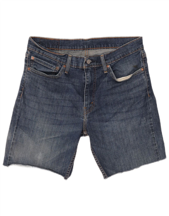 Męskie spodenki jeansowe LEVI'S 511 W34, duże, niebieskie, bawełniane