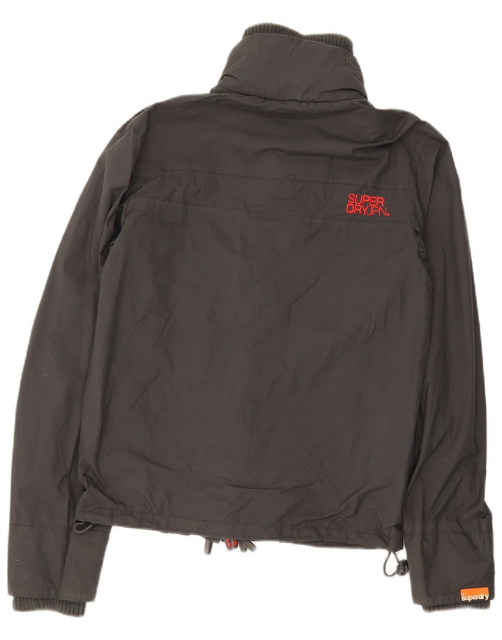 Męska kurtka wiatrówka Superdry Graphic UK 36 Small Szary Nylon