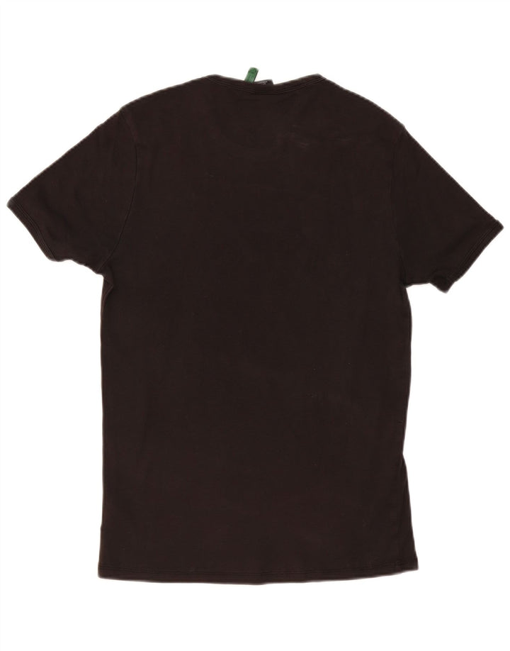 T-shirt męski G-STAR, średni czarny, bawełniany