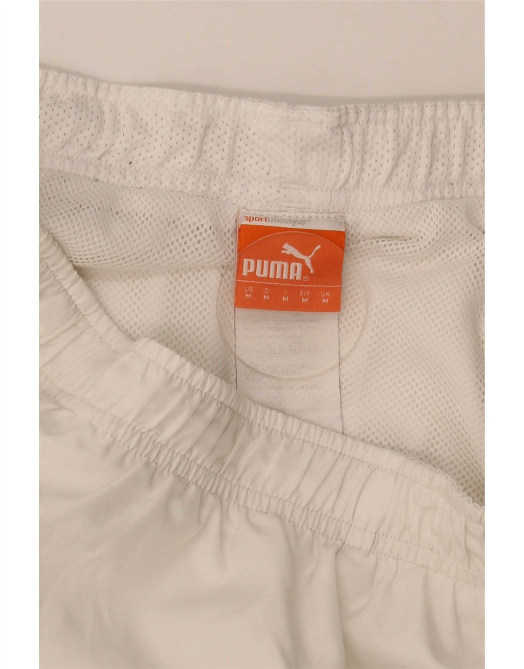 Męskie spodenki sportowe Puma, średnie białe